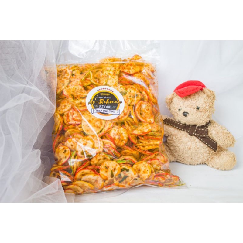 

Krupuk Seblak kemasan ½kg