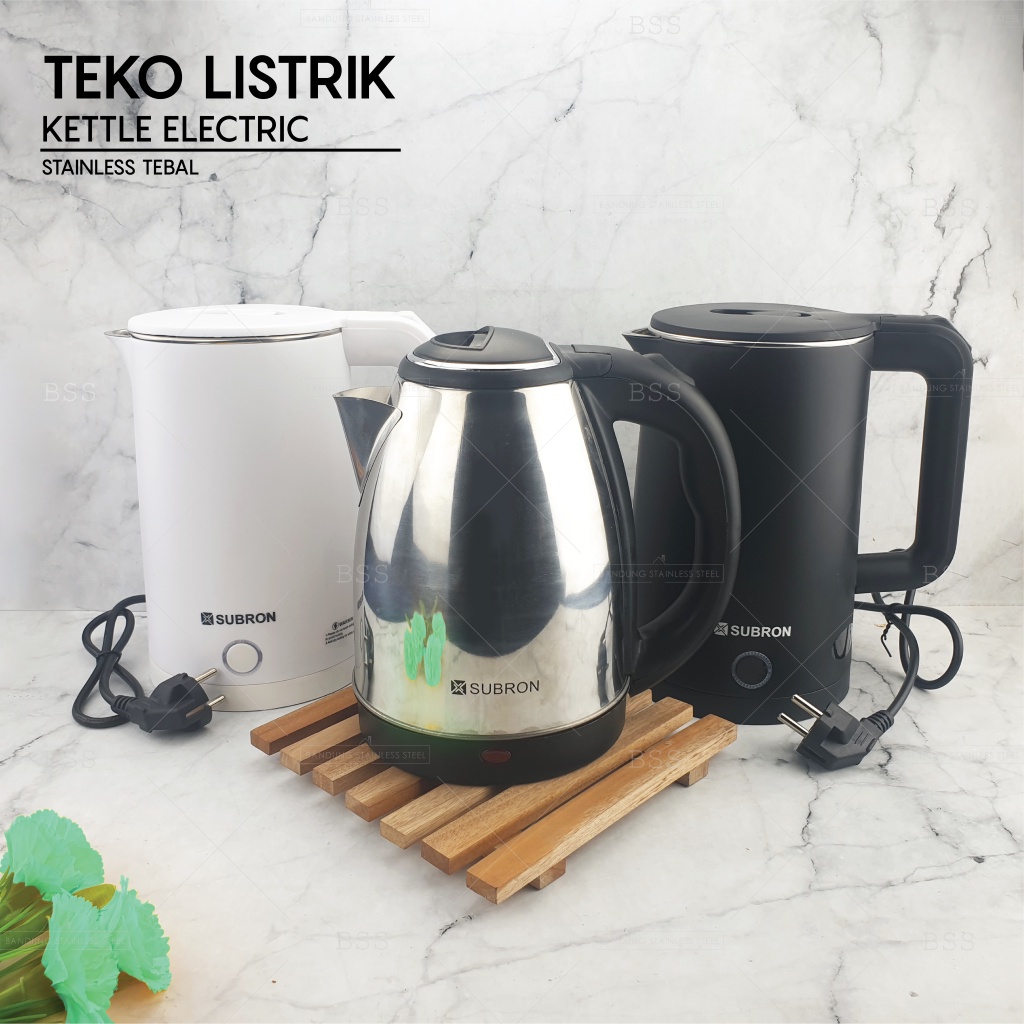 Teko termos listrik pemanas air kettle electric kapasitas 2L 2.3L