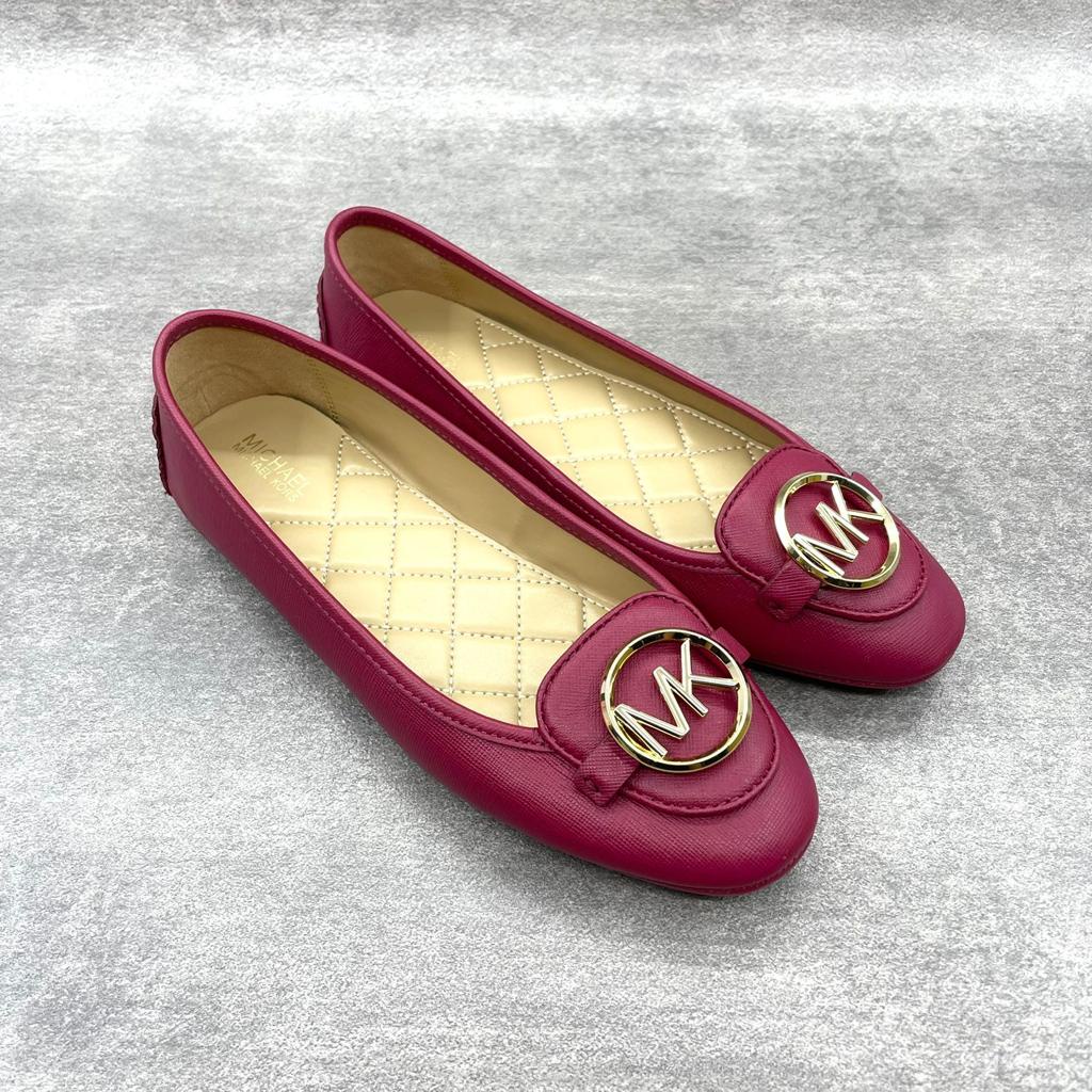 Sepatu Michael Kors  Lillie Moc Berry New Original