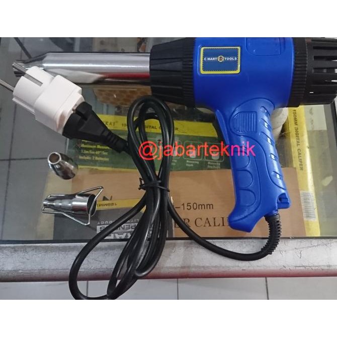 CMART HOT HEAT GUN LOW 700 WATT LAS PVC PLASTIK RENDAH TAIWAN