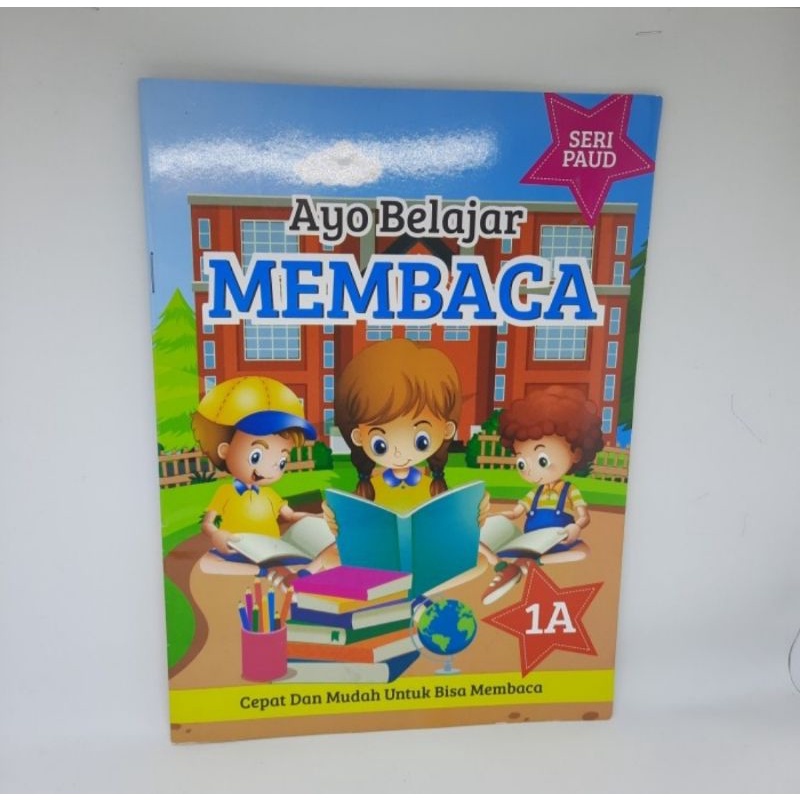 Buku Ayo Belajar Membaca Jilid 1A Dan 1B Seri PAUD - Daffa Media