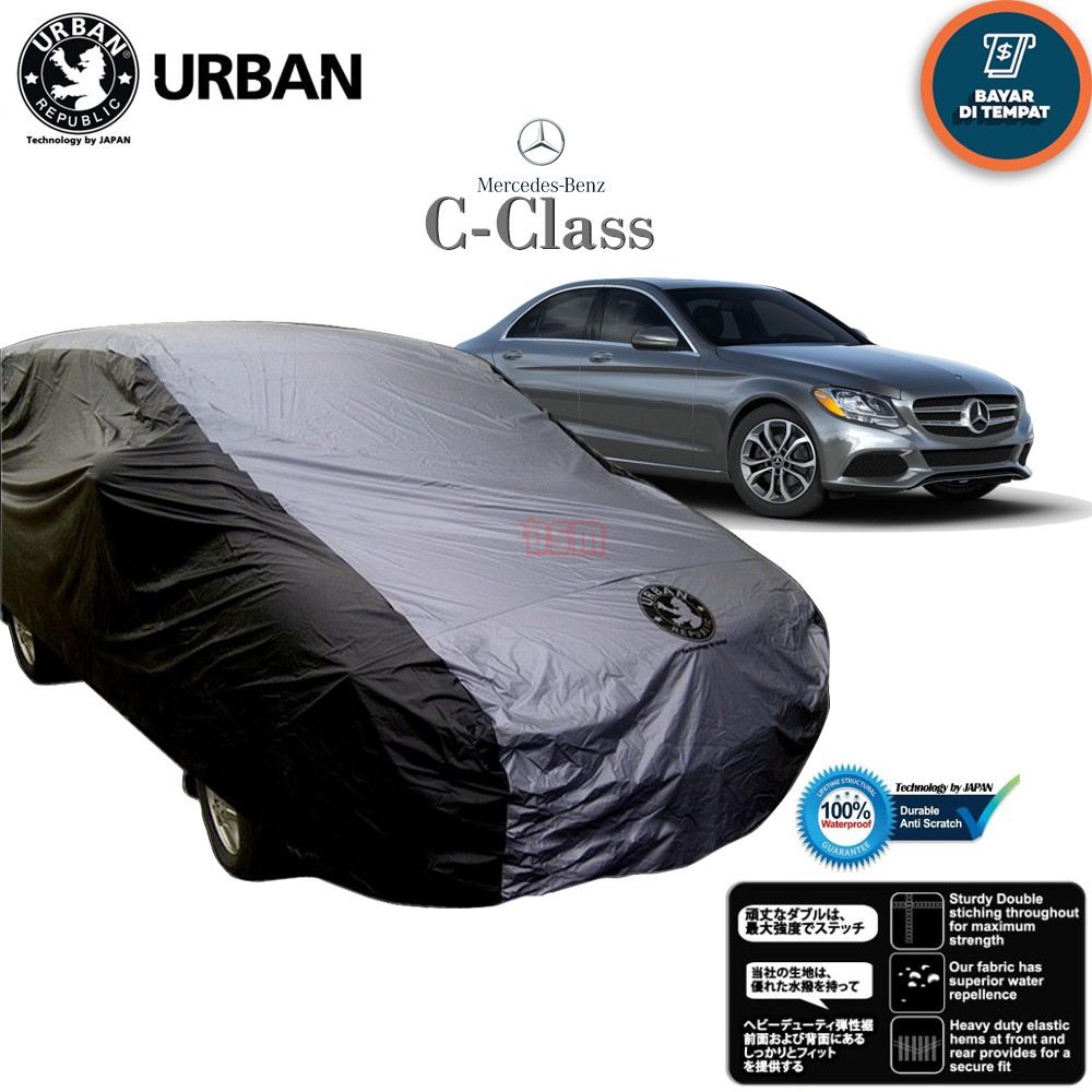 Urban / Cover Mobil Mercedes C-Class / Cover Mobil Waterproof / Aksesoris Mobil Mercy C-Class / DSM