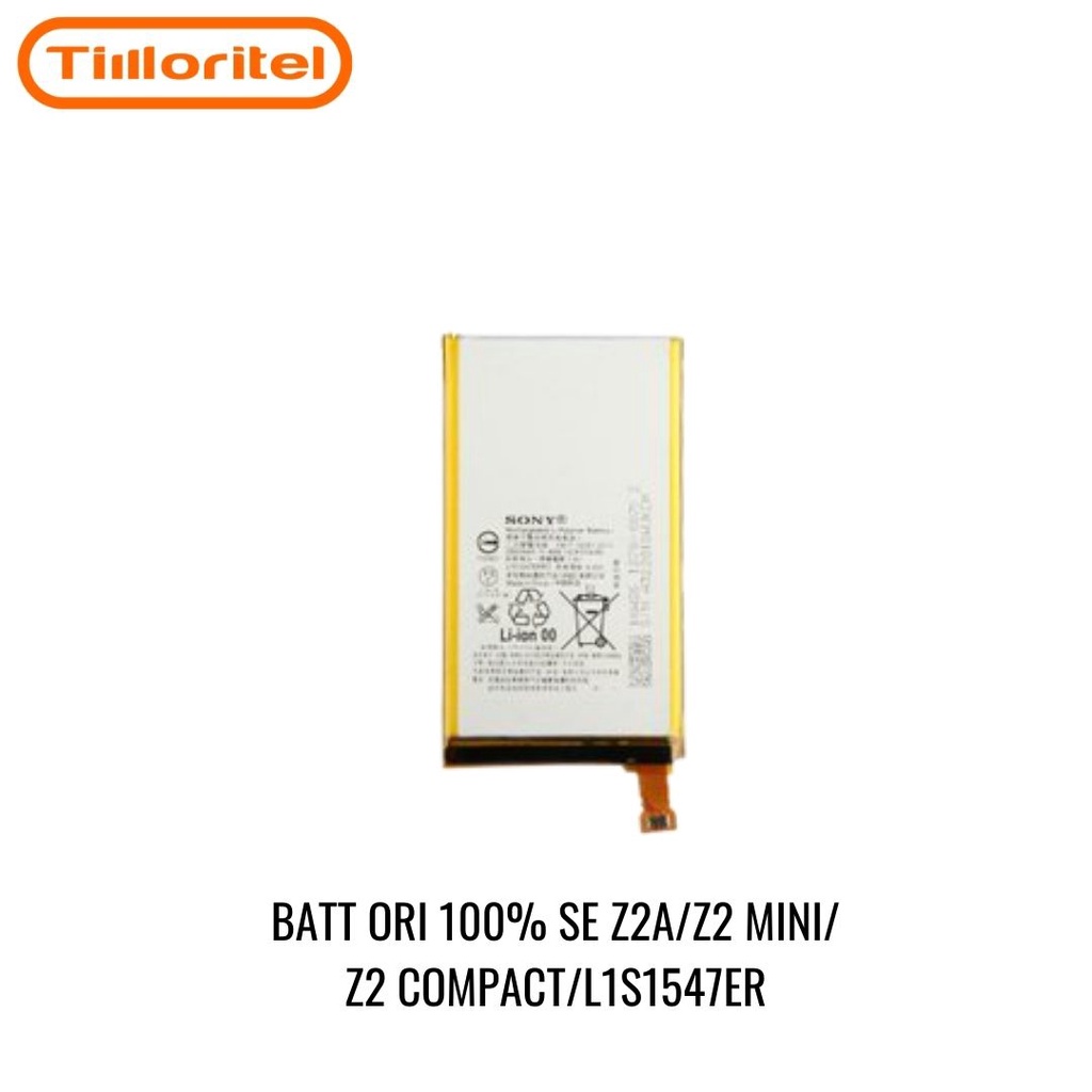 BATERAI ORIGINAL SONY EXPERIA Z2A/Z2 MINI/Z2 COMPACT/LIS1547ER