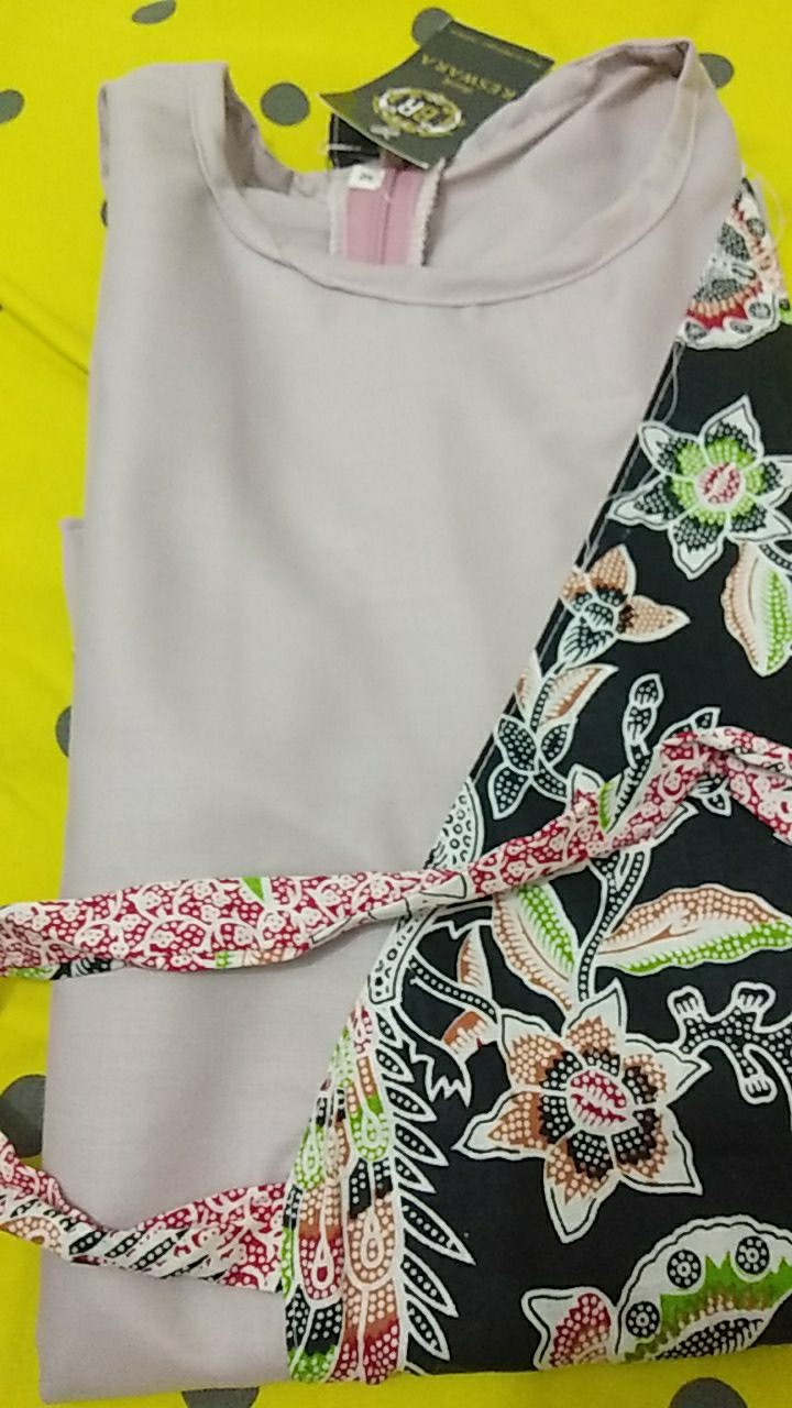 Atasan Batik Wanita Dolby Dolbi Dobby Doby Tenun Sutra Halus Best Seragam