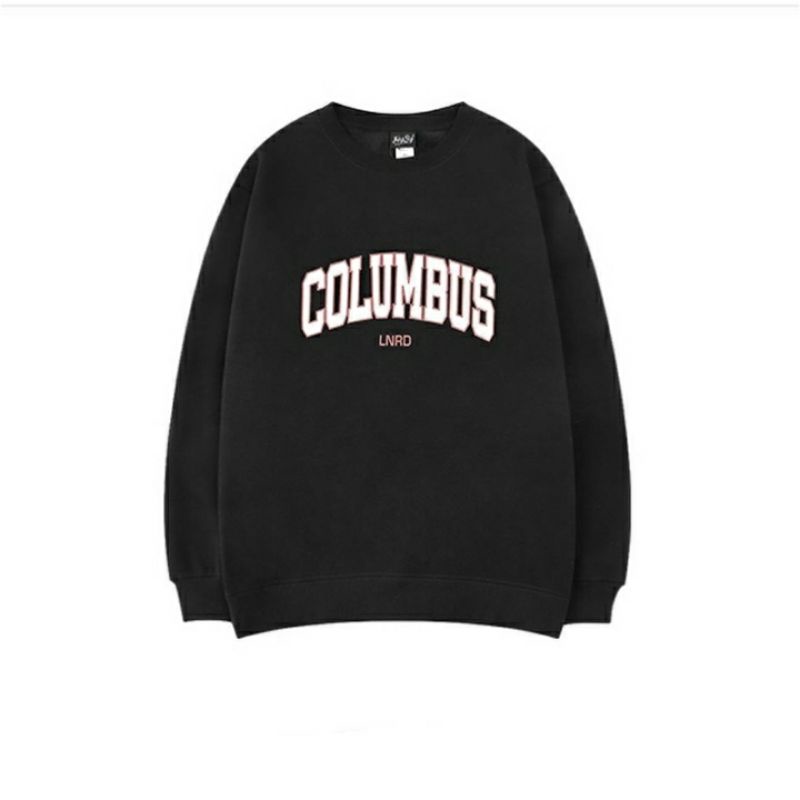 (S - 6XL) Crewneck Sweatshirt COLUMBUS Nelly Street Harajuku Style BIGSIZE OVERSIZE