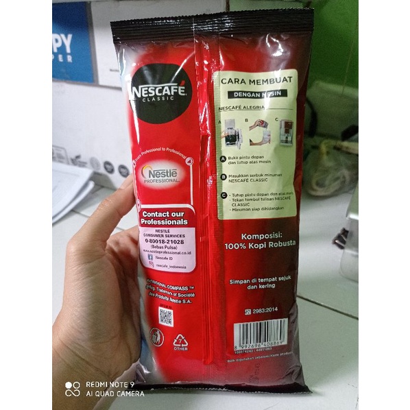 NESCAFE CLASSSIC VENDING 120 gram untuk 60 Cangkir