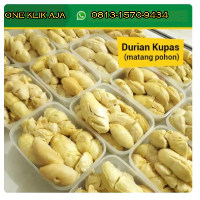 

Buah | Durian Kupas Super Mentega Duren Medan