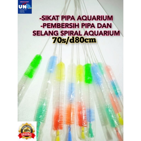 SIKAT PEMBERSIH PIPA AQUARIUM / PEMBERSIH SPIRAL AQUARIUM 70cm