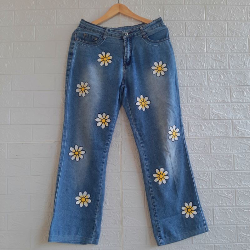 

Paint jeans rework