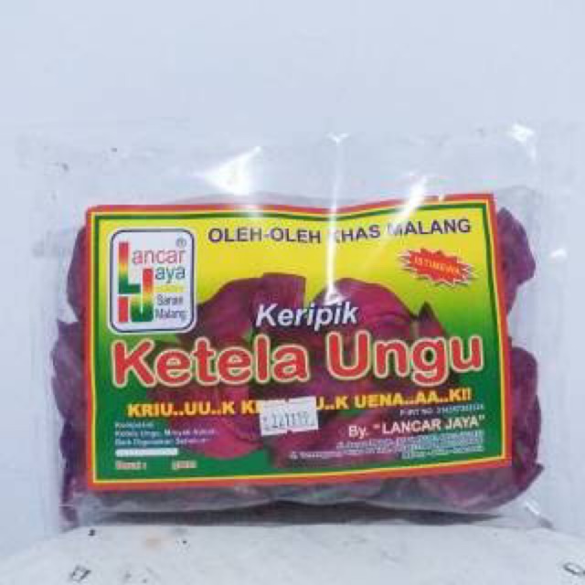 

Keripik Ketela Ungu