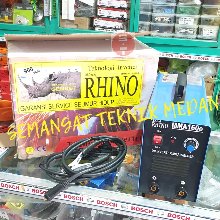 RHINO TRAFO LAS RHINO 160E 900WATT MMA160 MMA-160A