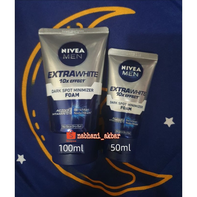 NIVEA MEN Personal Care Men Extra Facial Foam 100ml