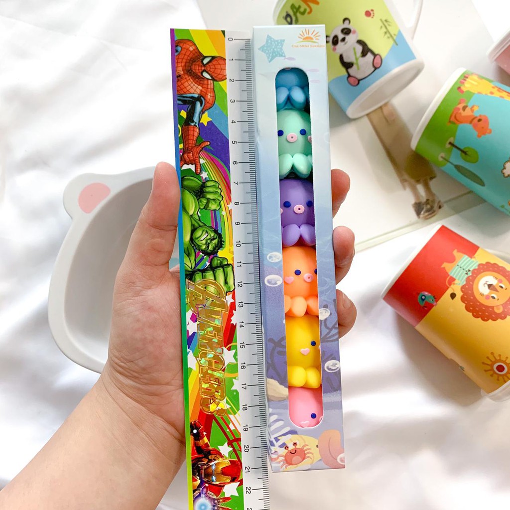 

Highlighter Cumi Cumi Gurita set isi 5 warna dengan box kado unik penanda buku bookMark