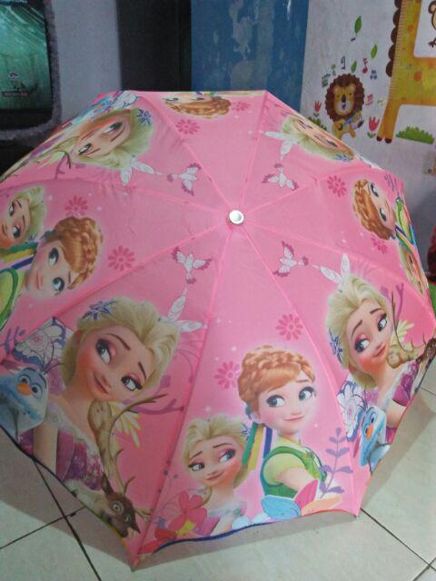 Payung Lipat Hello Kitty - Frozen - Princess