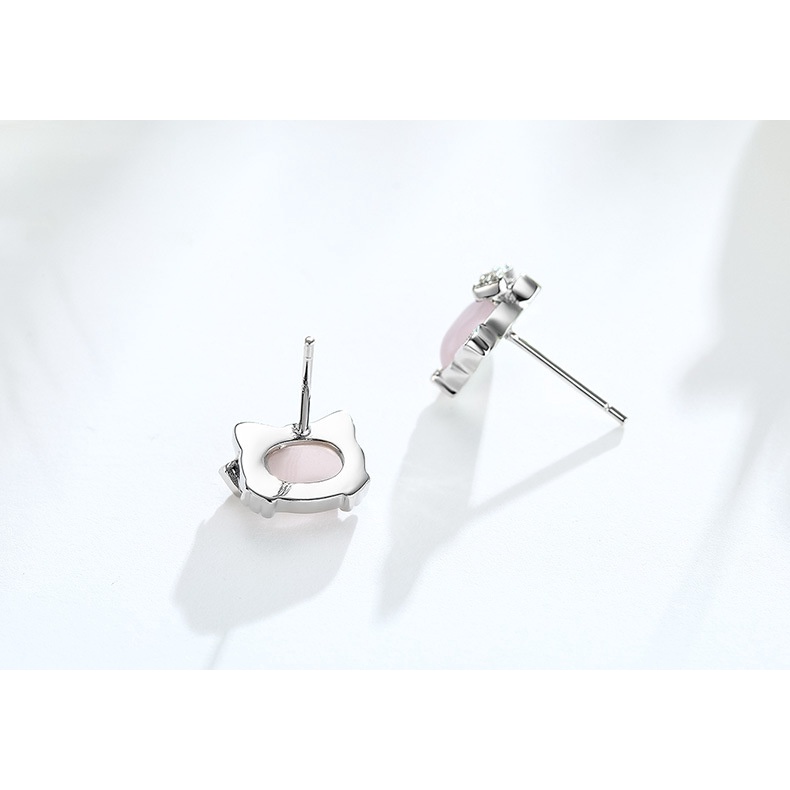 BTS-ERJ88HK ANTING WANITA HELLOKITTY TITANIUM SILVER 925 ANTI KARAT/STUD EARRING HELLOKITTY