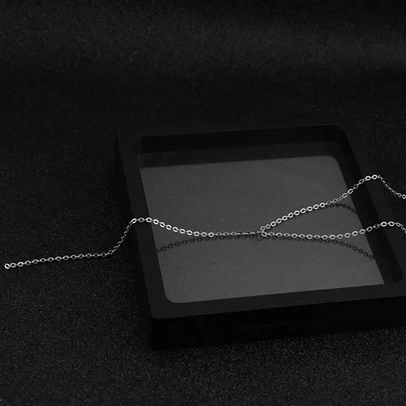 KK0280 - Kalung Rantai Pria Wanita Korea Kpop BTS EXO NCT Kang Daniel