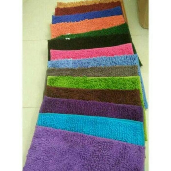 Keset Alas kaki Cendol/Bulu import tebal dan halus