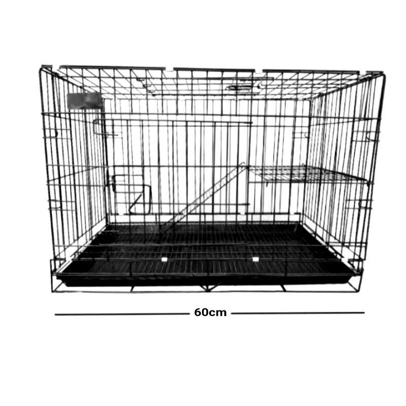 KANDANG KUCING MURAH TINGKAT 1 UKURAN 60X40X50 CM-2