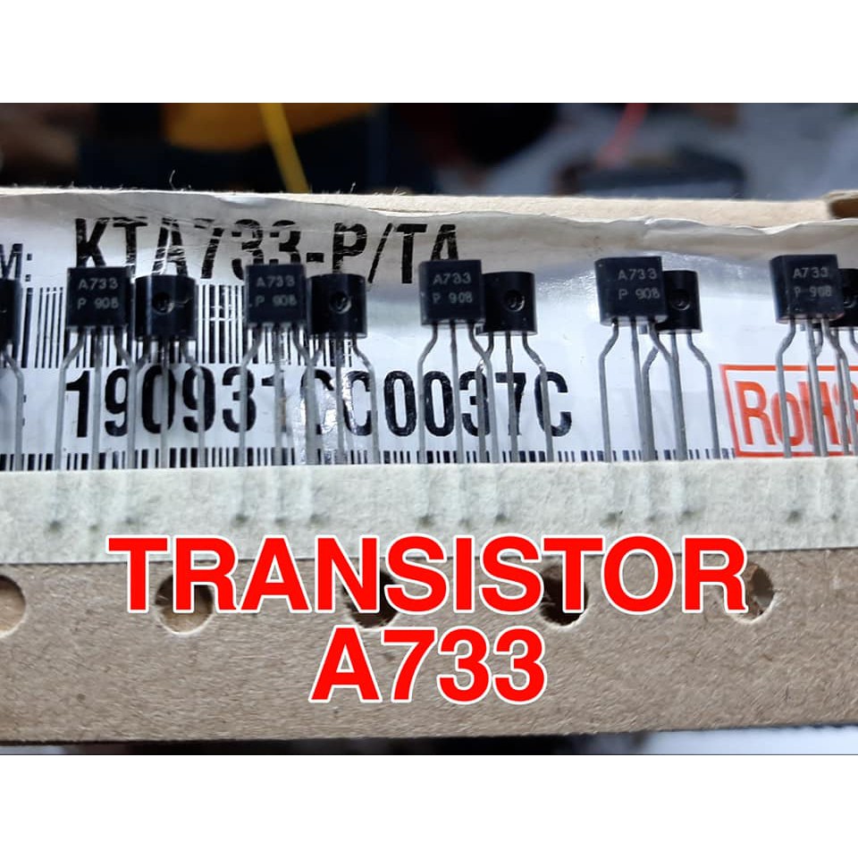 TRANSISTOR A733 ORIGINAL RENCENG