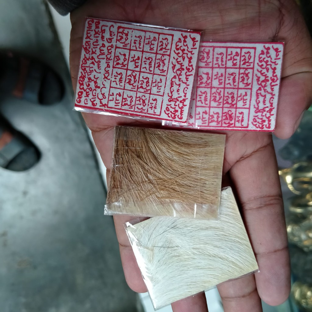 Bulu macan set kertas Rajah