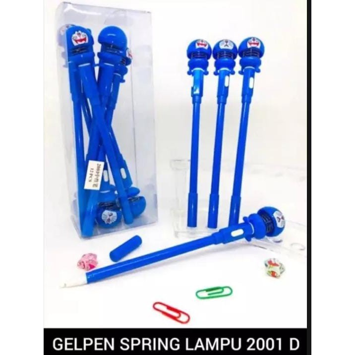 

AS888 - GEL PEN SPRING LAMPU / PEN GEL PER LAMPU KARAKTER KARTUN DORAEMON. ISI 1PCS