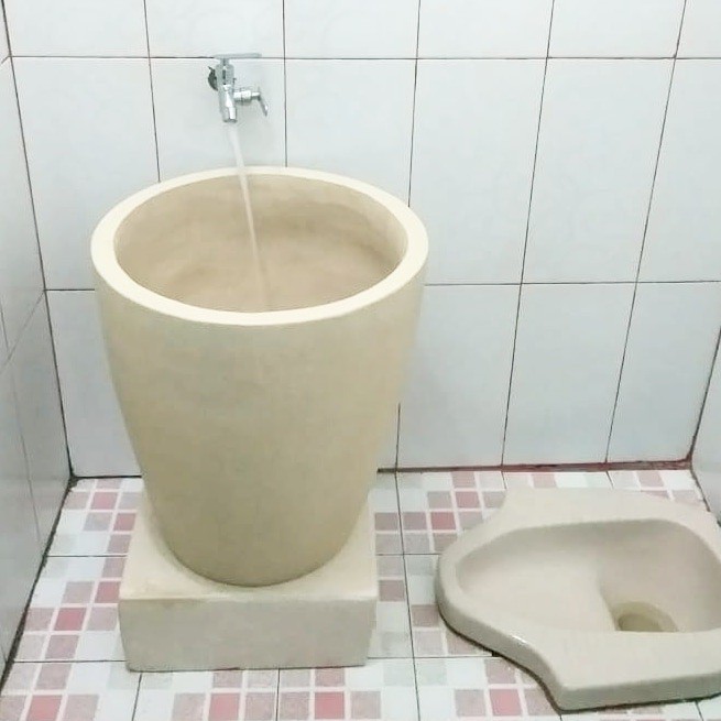 Bak Mandi Natural Marmer Minimalis