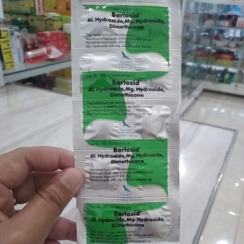 BERLOSID TABLET/TABLET MAAG/OBAT MAAG