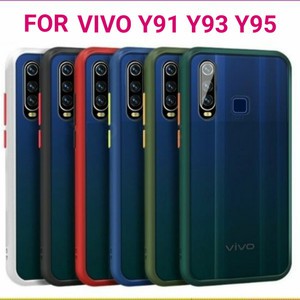 Case Dove Fuze Hybrid Vivo V5 Y71 Y1s Y91 Y93 Y95 Y91c V9 Y53 S1 Z1 Pro Y81 Y83 Silikon Softcase