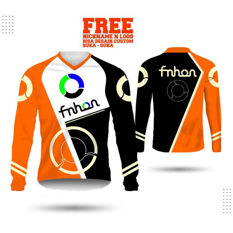Jersey sepeda fnhon baju atasan sepeda mtb