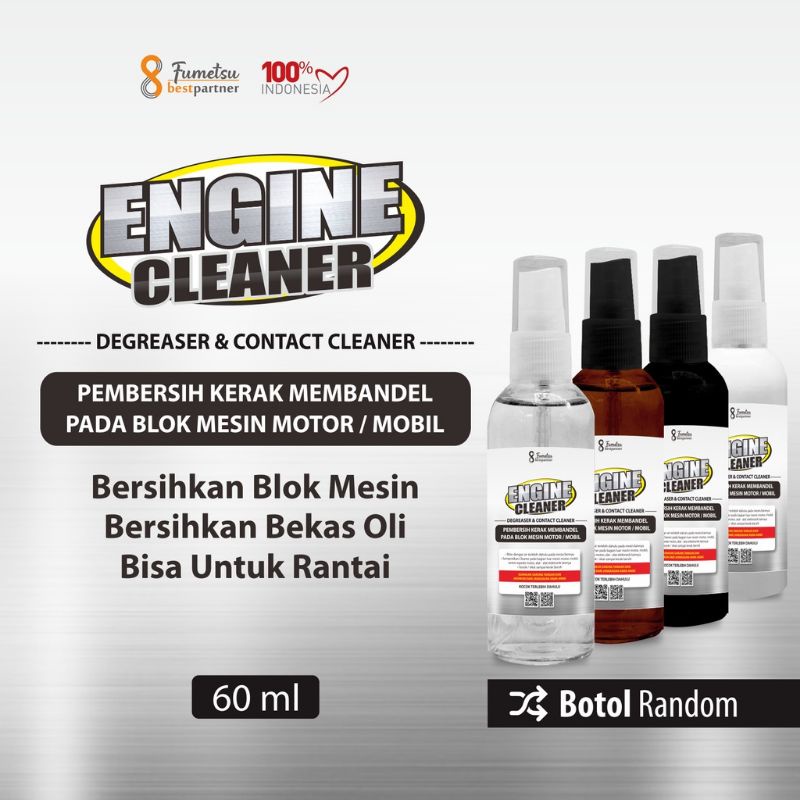 Engine Cleaner/Cairan Pembersih kerak atau karat pada ruang mesin kemasan spray 60 ml