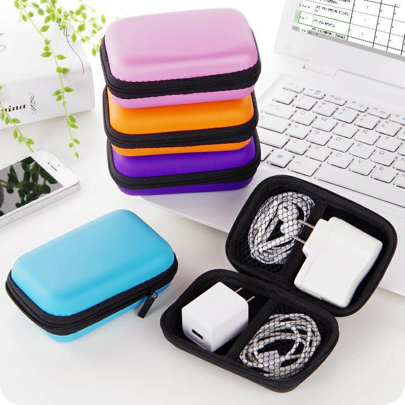 Dompet Headset Earphone Serbaguna Pouch Organizer Case