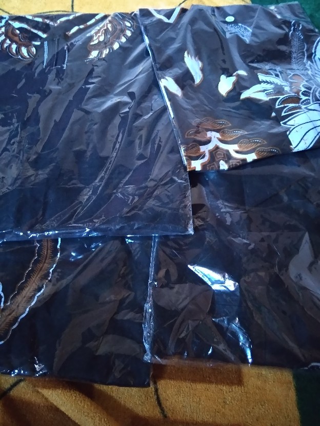 Batik Couple Keluarga Gamis Busui Motif Prasasti Batik Keluarga Seragam