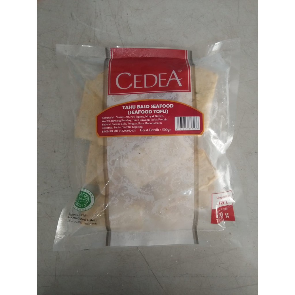 

CEDEA TAHU BASO SEAFOOD 500GR