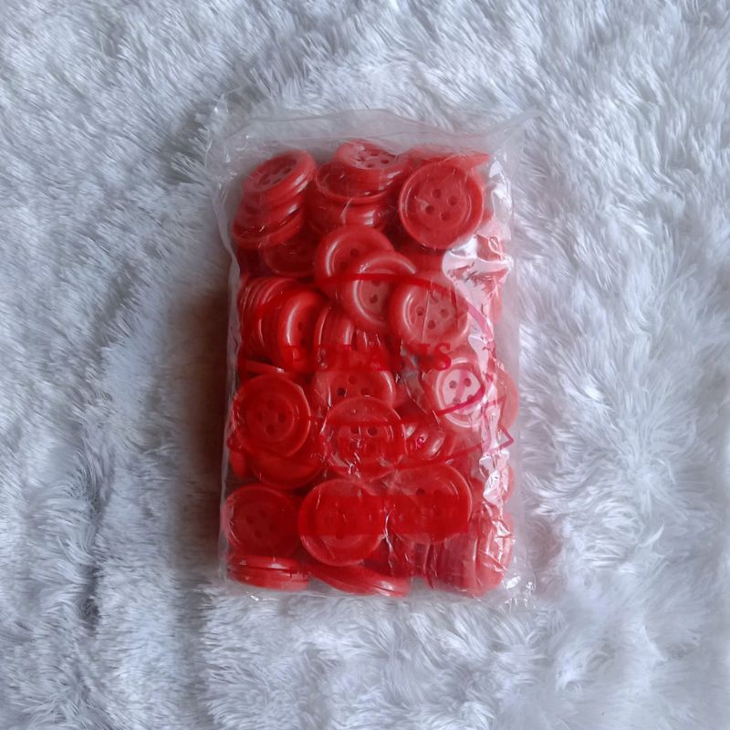 Kancing Jumbo Besar 289 33mm baju konektor masker Mainan Edukasi Anak Montessori Meronce Scrapbook