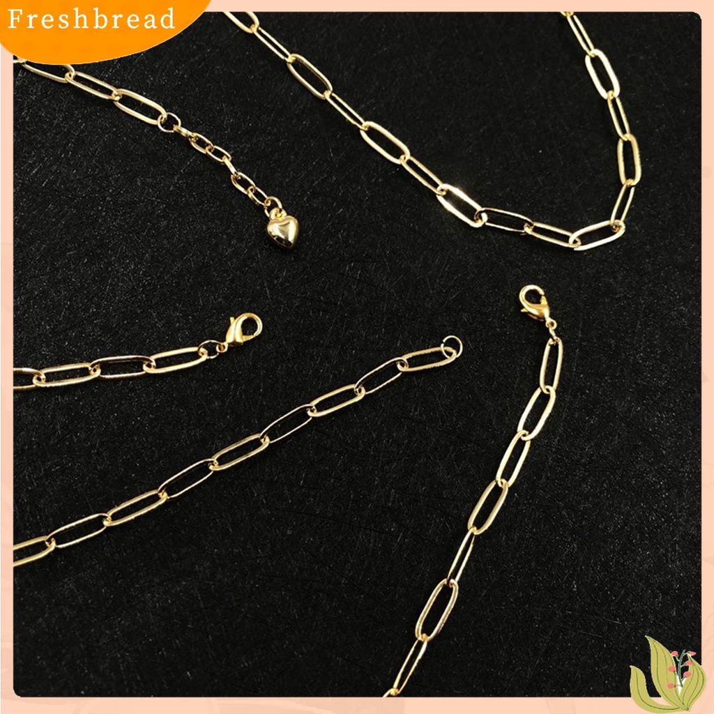 Terlaris Women Fashionable Vintage Paperclip Anklet Bracelet Foot Chain Jewelry Gift