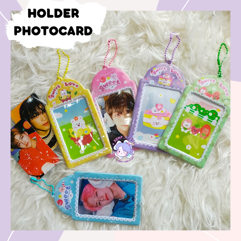 Holder Gantungan Kunci Keychain Photocard