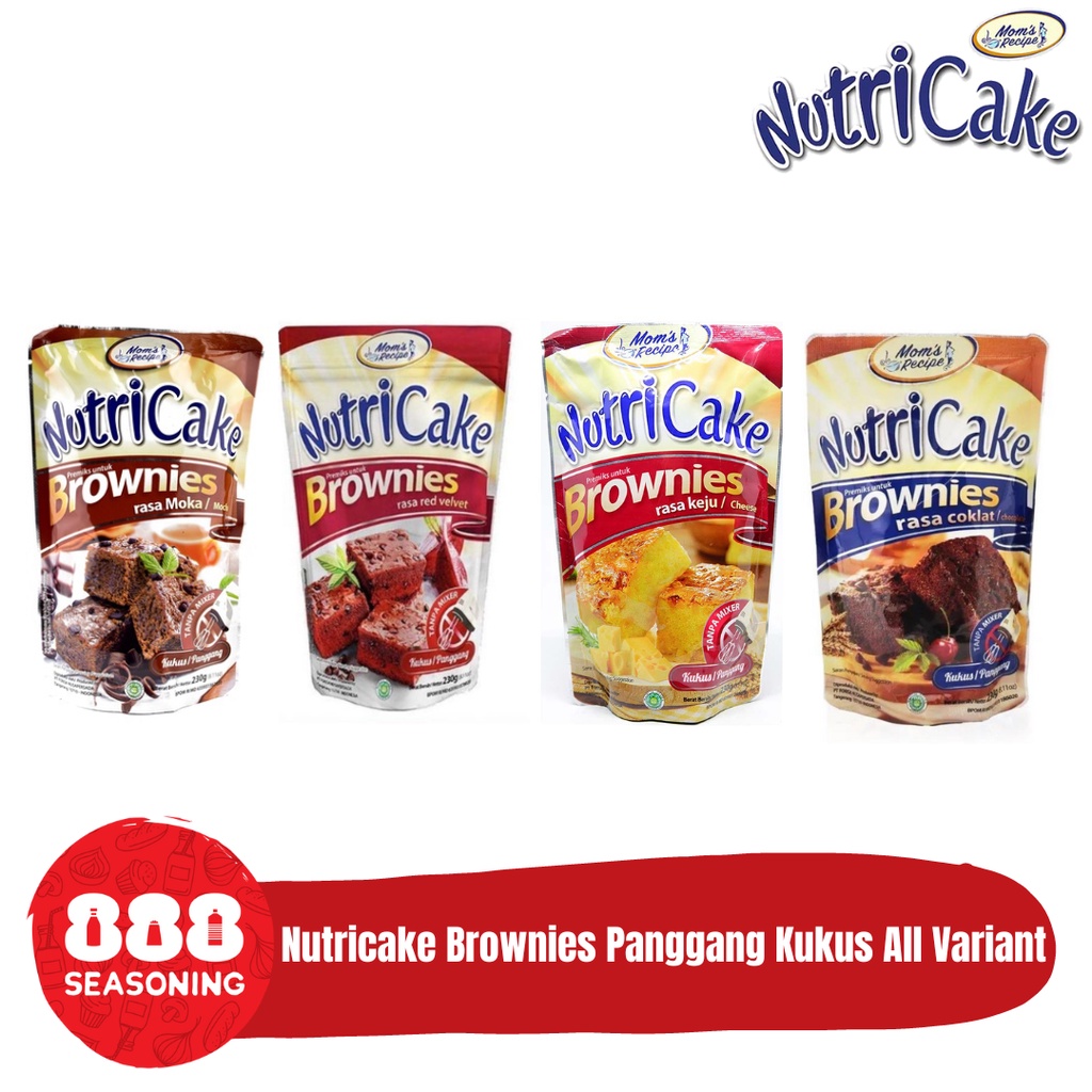 NUTRICAKE BROWNIES KUKUS PANGGANG ALL VARIANT