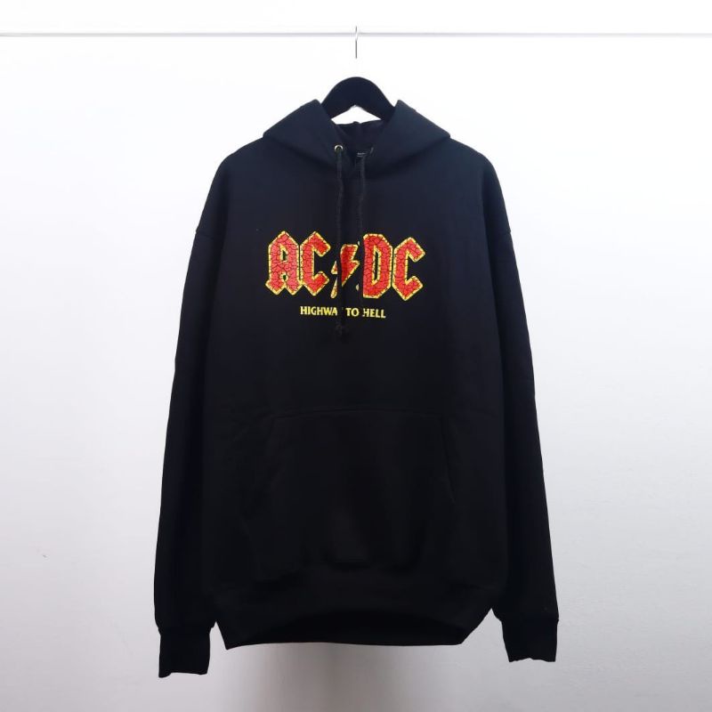 Hoodie PULL&BEAR Original Jaket Sweater PULL&BEAR ACDC Original