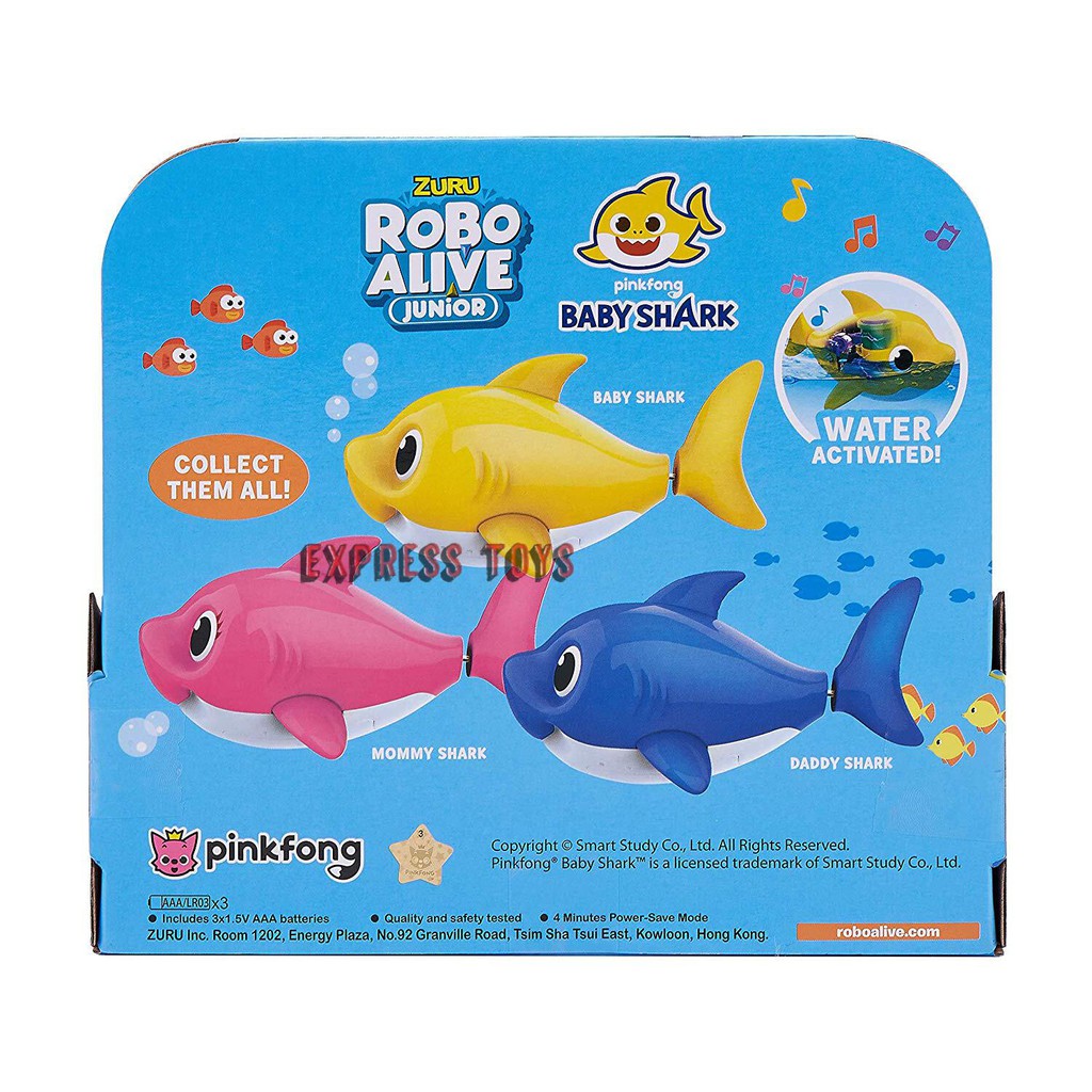 baby shark sing and swim toy