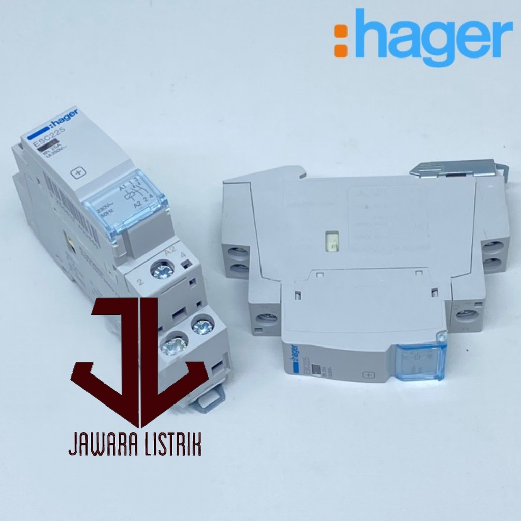 HAGER CONTACTOR 1 PHASE ESC 225 KONTAKTOR 25 AMPERE 250 V