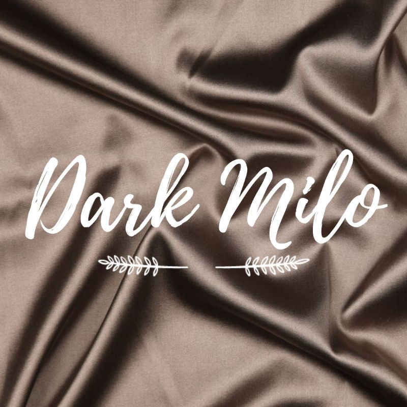 JILBAB INSTAN SELIN ALDHANS MINI REMPEL POLOS-Dark Milo