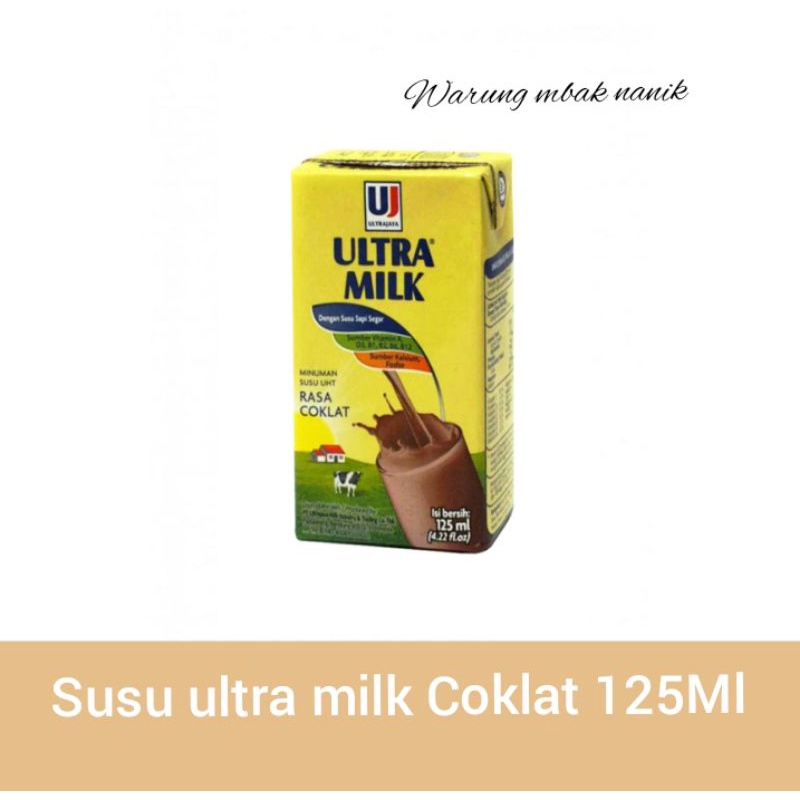 

Susu UHT ULTRA MILK125ml 1PCS