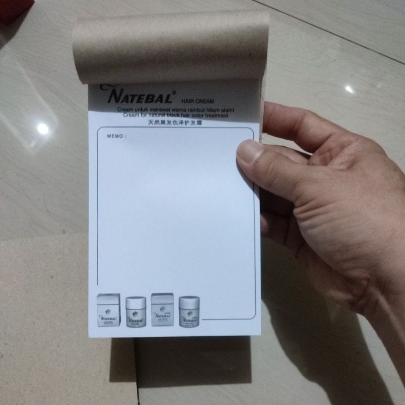 

Buku Notes Natebal Sobek 50 ply