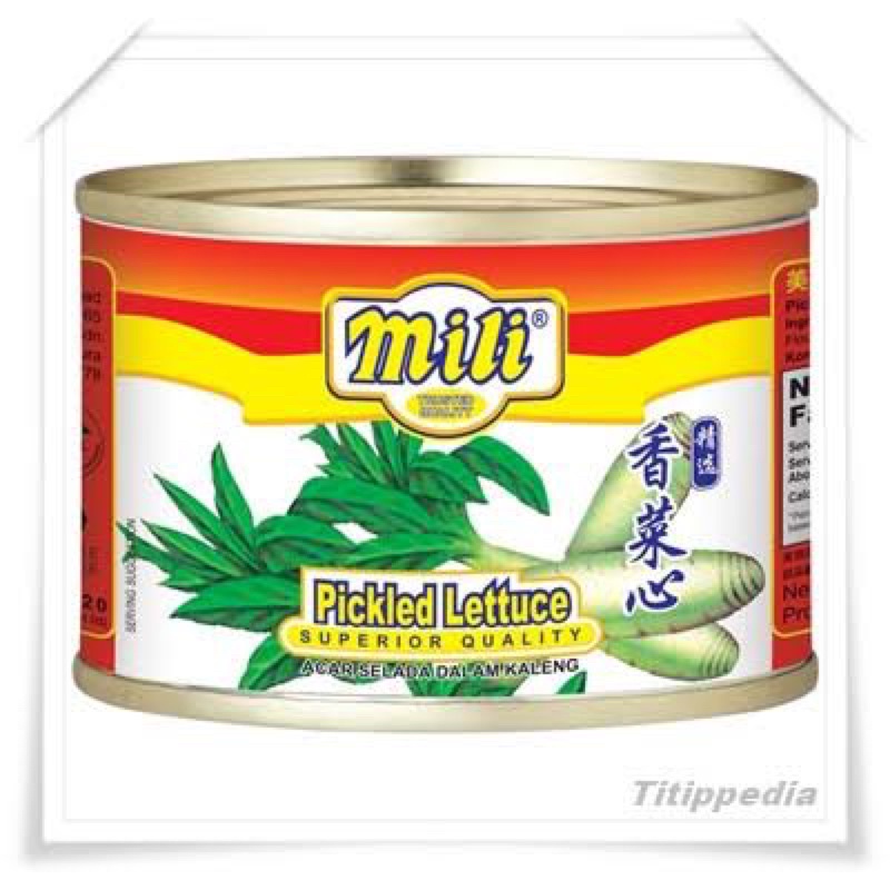 mili pickled lettuce 170 gr