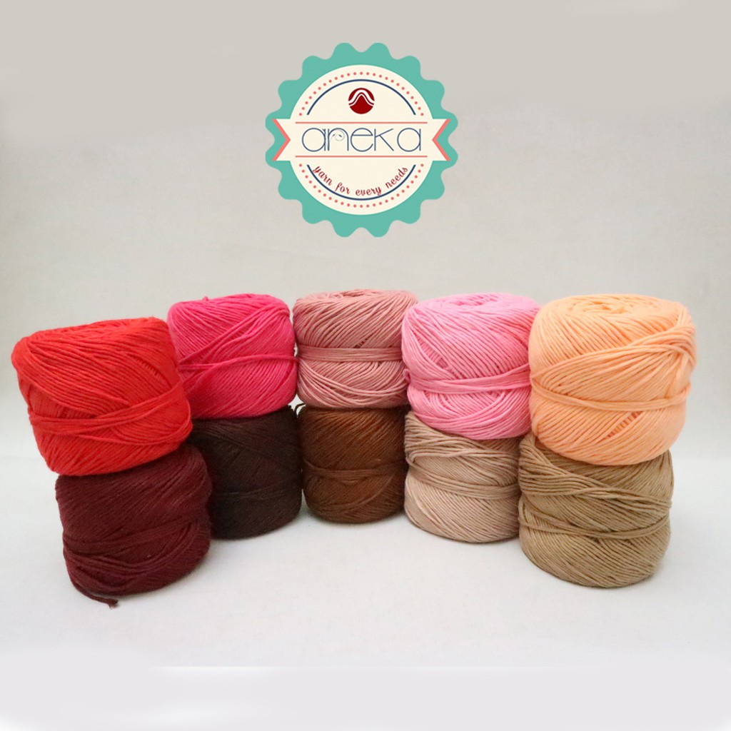 PAKET Benang Rajut Katun Bali Soft Cotton Big Ply PAKET Benang Rajut Katun Bali Soft Cotton Big Ply