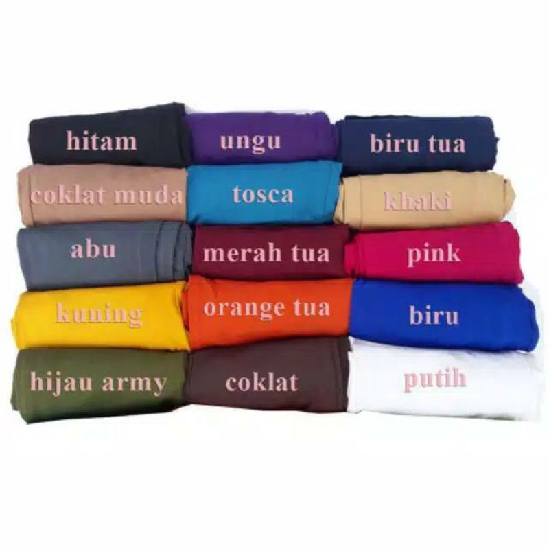 Legging Panjang standar dan jumbo Tebal Premium / Celana Leging Polos Jersey Spandek Dewasa TERMURAH vayaon hijab