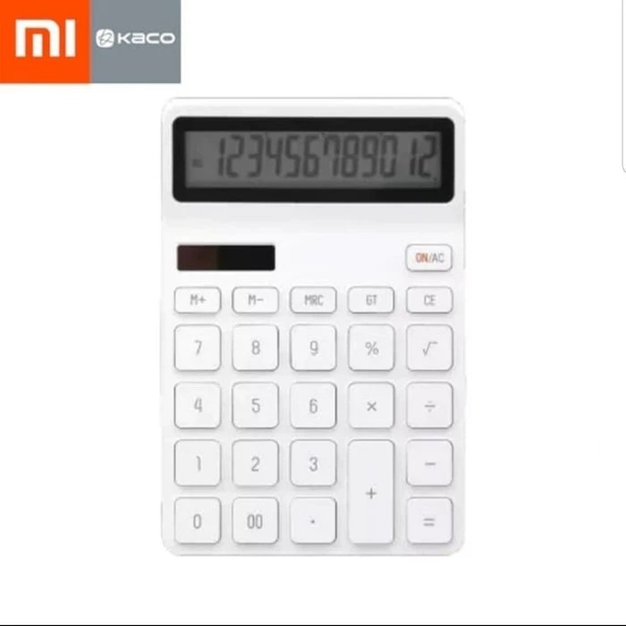 

Kalkulator Xiaomi Mijia Kaco Lemo Desktop Calculator 12 Digit - Putih