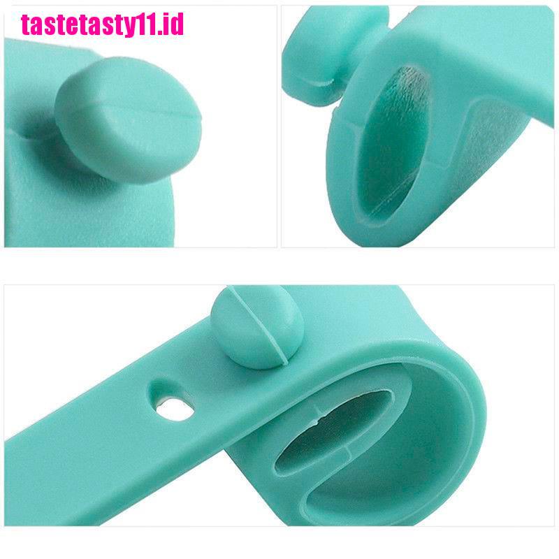 【TTID】Silicone Data Cable Organizer Headphone Cord Finishing Buckle Wrap Tie St