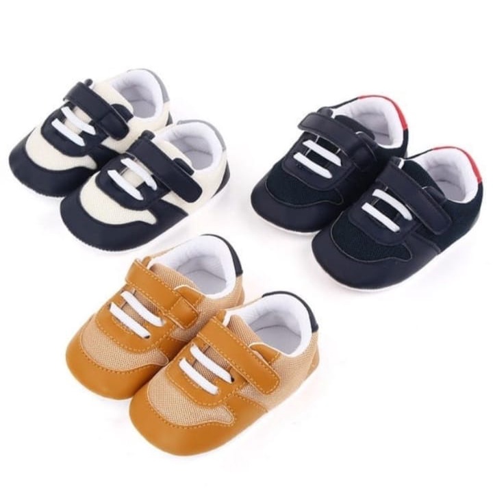 LIU09 Sepatu Bayi Anak anti slip/Baby Prewalker Shoes Belajar Jalan Bayi Pergi Jalan Fashion Casual