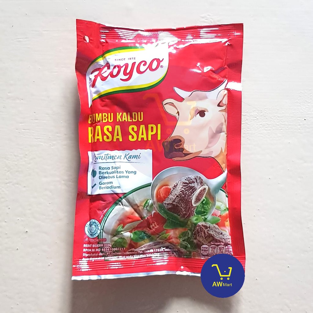 BUMBU KALDU ROYCO 230 GRAM RASA SAPI &amp; AYAM